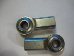 FMR TITAN PRECISION STEEL ROD END, HEIM JOINT FEMALE RIGHT HAND 3/8", ONE PAIR - Picture 1 of 3