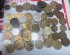 No Cash Value Copper & Assorted Other Tokens -Lot of 55