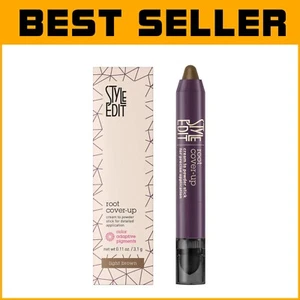 Cream to Powder Light Brown Root Touch Up Stick - Easy Application with Sponge - Picture 1 of 8
