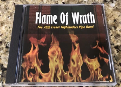THE 78TH FRASER HIGHLANDERS, FLAME OF WRATH, 1998, LISMOR REC. LCOM 8018, CD - Image 1 of 3