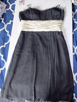 Democracy Size 6 Black And White Dress - Image 1 of 4