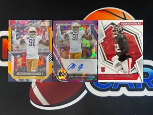 Adetokunbo Ogundeji Purple Ice Auto /99 Score Rookie /575 - Bild 1 von 2