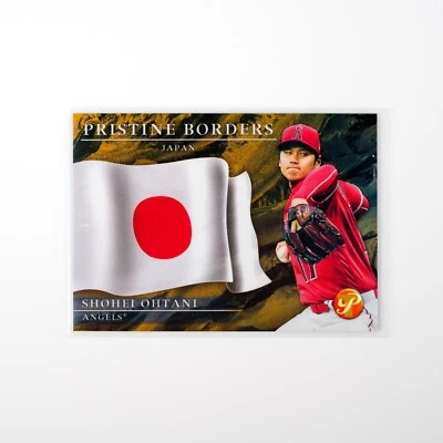 SHOHEI OHTANI #PB-13 2022 Topps Pristine Borders Japan GOLD 07/50 - Image 1 of 2