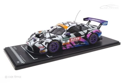 Porsche 911 GT3 R Vln Nürburgring 2019 Iron Force Jans / Luhr / Slooten IXO 1:18 - Immagine 1 di 4