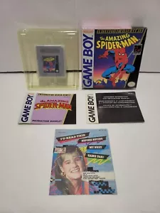 Amazing Spider-Man Nintendo Game Boy GB completo di scatola CIB - Foto 1 di 12