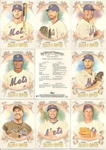 2021 Topps A&G New York Mets Complete Team Set w/ HH MR Inserts (14) - Picture 1 of 2
