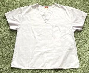 Blusa Médica Dickies Para Hombre Cuello en V Púrpura Talla Pequeña S - Imagen 1 de 4