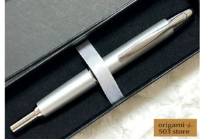 Pilot Vanishing Point Capless Decimo Itoya Limited Silver Fountain Pen 18K M - Picture 1 of 20