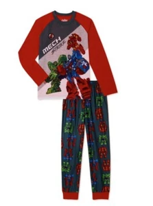 The Avengers Boys Size 6-7 Long Sleeve Pajamas New With Tags - Picture 1 of 6
