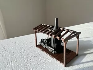 HO Scale Custom Steam Donkey Logging Engine - Picture 1 of 10