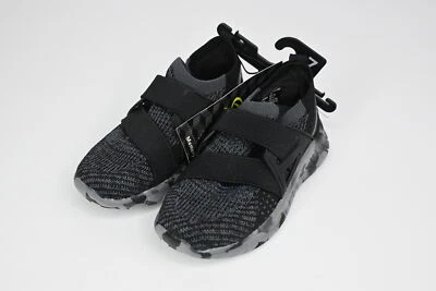 Zapatillas deportivas negras 7 para niños pequeños Athletic Works Knit Cage Foto 1 de 4