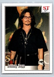 JOHNNY DEPP - Pirates of Caribbean 2007 Spotlight Tribute Celebrity Card (4) - Picture 1 of 2