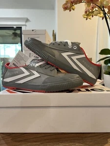 Staple Pigeon X Feiyue OG Pigeon Grey Leather Brand New Size Men 7 Women 9 - Picture 1 of 3