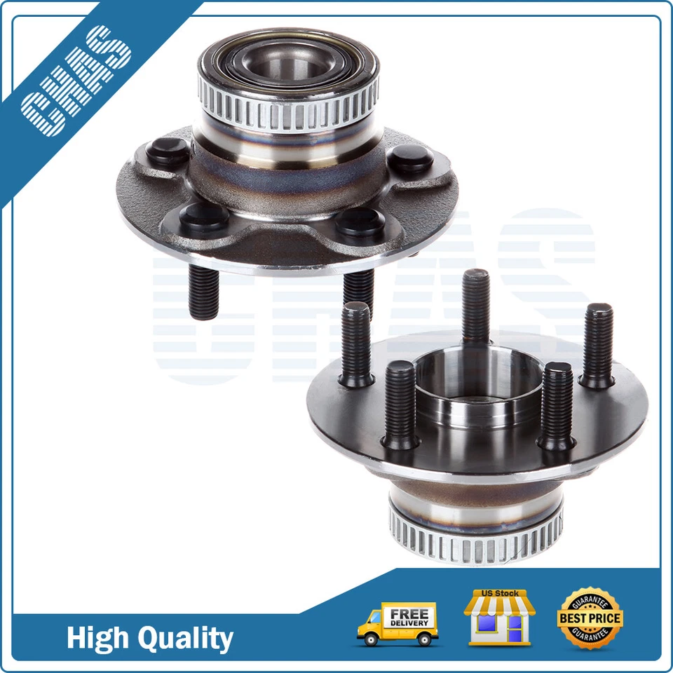 Par (2) de cojinetes de cubo de rueda trasera para Chrysler PT Cruiser Dodge neón Plymouth neón Foto 1 de 4