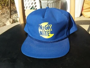 Sombrero de Colección Años 90 "Nick at Nite" Televisión Nickelodeon Publicidad TV Ajustable - Imagen 1 de 4