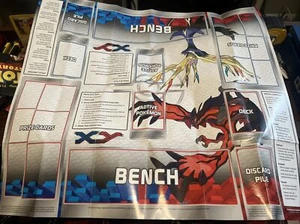 Pokemon Official TCG Fold Out Paper Playmat XY - Bild 1 von 3