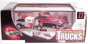 Hot Wheels Juego 2 Coches 2002 Set Custom Classic Truck II Envío WW - Imagen 1 de 1