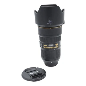 Nikon AF-S NIKKOR 24-70mm f/2.8 E ED VR Autofocus IF Lens, with Caps & Hood - Picture 1 of 8