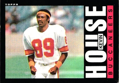 1985 Topps - Kevin House #172 - Buccaneers - Image 1 of 2