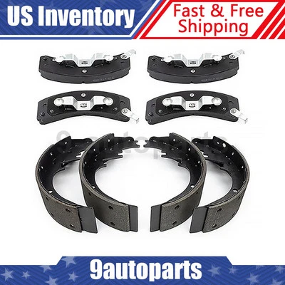 Kit de zapatas de freno delanteras traseras para Chevrolet Express 2500 1996-2002 Foto 1 de 4