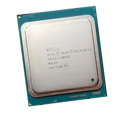 Intel Xeon E5-2630L V2 2630LV2 SR1AZ 2.4Ghz 6Core 15MB LGA2011 CPU Processor - Image 1 of 2