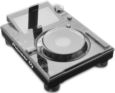 Cubierta para reproductor multimedia Decksaver Pioneer DJ de policarbonato transparente ahumado CDJ-3000 Foto 1 de 4