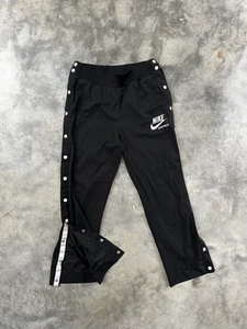 Pantalones de chándal Nike negros retro Break Away talla Pequeño - Imagen 1 de 4