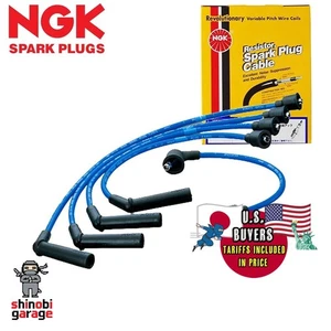 NGK RC-TE79 Plug Wire Set for Toyota Aristo JZS160 2JZ-GE 1997–2005 - Picture 1 of 1