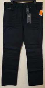 Fried Denim Men's Black Slim Fit Jeans Pants Size 34 x 30 BRAND NEW - Picture 1 of 5