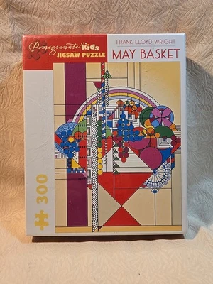 NEW Frank Lloyd Wright May Basket  300 Piece Puzzle 18x24” - Image 1 of 3