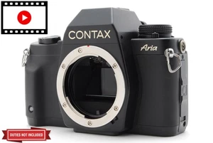 [Almost MINT] ALL Works Contax Aria 35mm SLR Film Camera Black Body From JAPAN - Picture 1 of 24