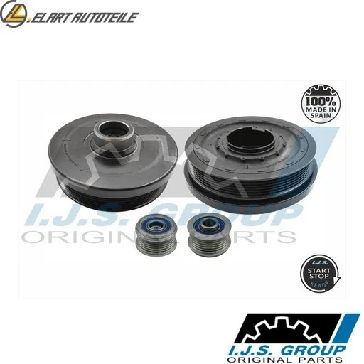 RIEMENSCHEIBENSATZ KURBELWELLE 17-1136KIT FÜR BMW 2/F87/X3/F5/E9/F0 N47D20 2.0L - Bild 1 von 4