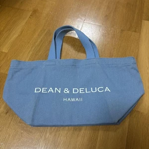SELTEN NEU MIT ETIKETT Dean & DeLuca Hawaii blau Canvas Beuteltasche Tasche NEU - Bild 1 von 1