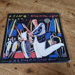 STING- BRING ON THE NIGHT- DOUBLE LIVE VINYL LP GREAT CONDITION! - Picture 1 of 5