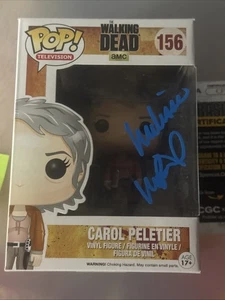 Autógrafo firmado por MELISSA MCBRIDE Carol Funko Pop #156 certificado de autenticidad JSA The Walking Dead  - Imagen 1 de 3