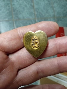 PIN SWEETHEART CORAZÓN ESTERLINA MARINA DE EE. UU. SEGUNDA GUERRA MUNDIAL EXCELENTE ESTADO - Imagen 1 de 2