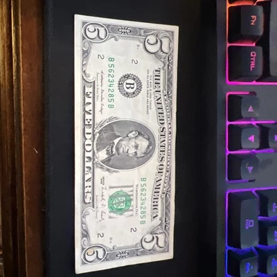 1988 5 dollar bill - Image 1 of 2