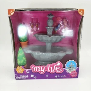 American My Life As Fountain 10-teiliges Spielset für 18 Zoll Mädchen Puppe NEU 5+ - Bild 1 von 9