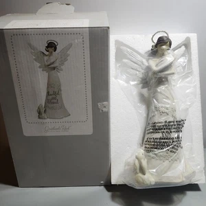 Grasslands Road Baby Schutzengel Figur "Dankbar und gesegnet", Resin, 10" - Bild 1 von 11