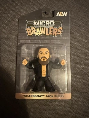 Эксклюзивная фигурка Pro Wrestling Crate Scapegoat Jack Perry Micro Brawler - AEW - Изображение 1 из 4