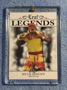 HULK HOGAN 2023 LEGEND #LA-07 "Special Release" WRESTING CARD IN SCREW DOWN - Picture 1 of 2