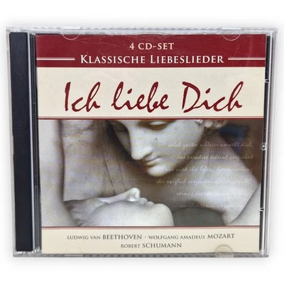 Ich Liebe Dich Klassische Liebeslieder 4 CD Box Beethoven Mozart Schumann Musik - Bild 1 von 4