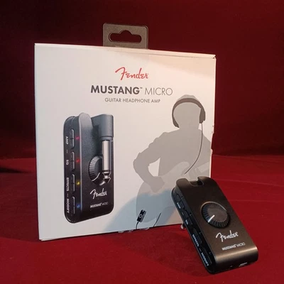 Fender Mustang Micro Headphone Guitar Amp 6Mo JPN Warranty Boxed - Image 1 of 4