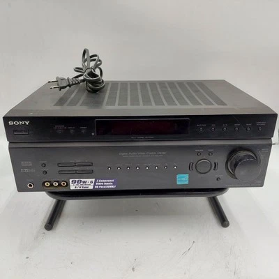 Sony STR-DE598 6.1 Channel Surround Sound AM/FM Audio/Video Receiver - Image 1 of 4