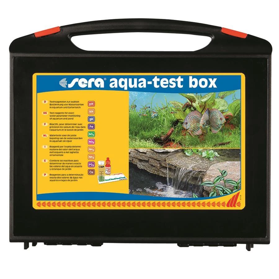 sera aqua-test box, Testkoffer, Testset, Wassertest, Test Süßwasser - 04002 - Bild 1 von 1