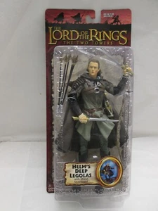 Toybiz Lord o the Rings Two Towers HELM'S DEEP LEGOLAS armor Shield Skate NEW - Bild 1 von 8