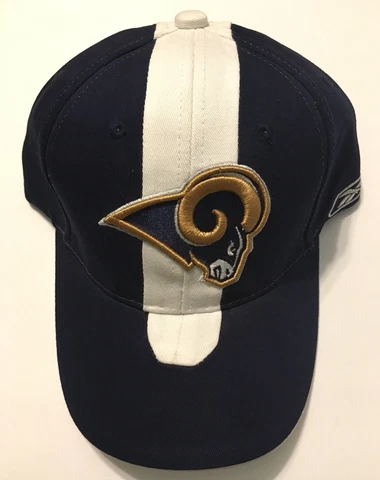 St. Louis Rams Official NFL 100% Cotton Ball Cap • One Size • New Old Stock! Cover