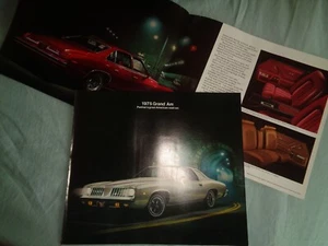 1975 PONTIAC GRAND AM DEALERSHIP SALE BROCHURE - NOS - Picture 1 of 4