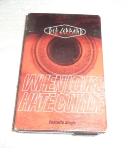 Def Leppard When Love & Hate Collide Cassette Single  Vintage 1995 S-38 - Picture 1 of 3