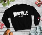 Whoville EST. 1957 College Style Christmas Jumper - The Grinch Xmas Sweater